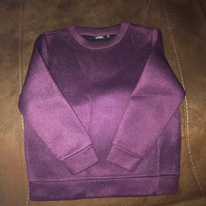 Vintage purple 3/4 sleeve sweater